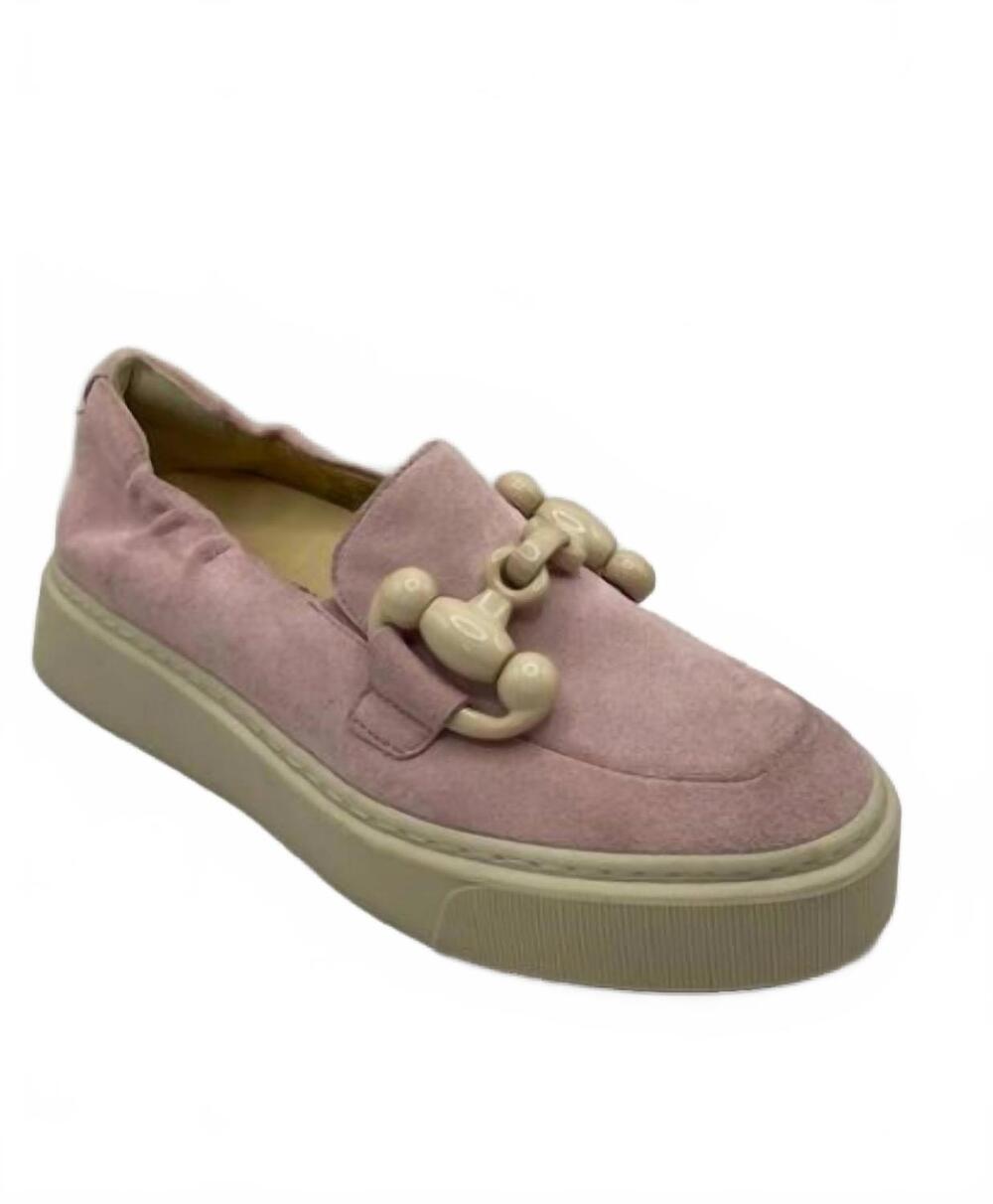 NEW SOFTWAVES women's tais slip on shoe in blush